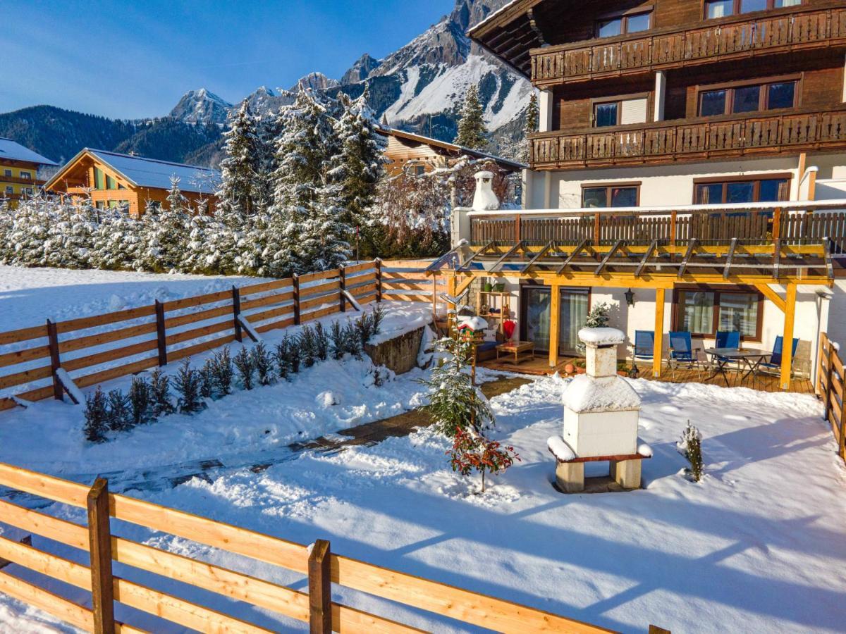 Bergidyll Top 1 Gartenwohnung Ramsau am Dachstein Bagian luar foto