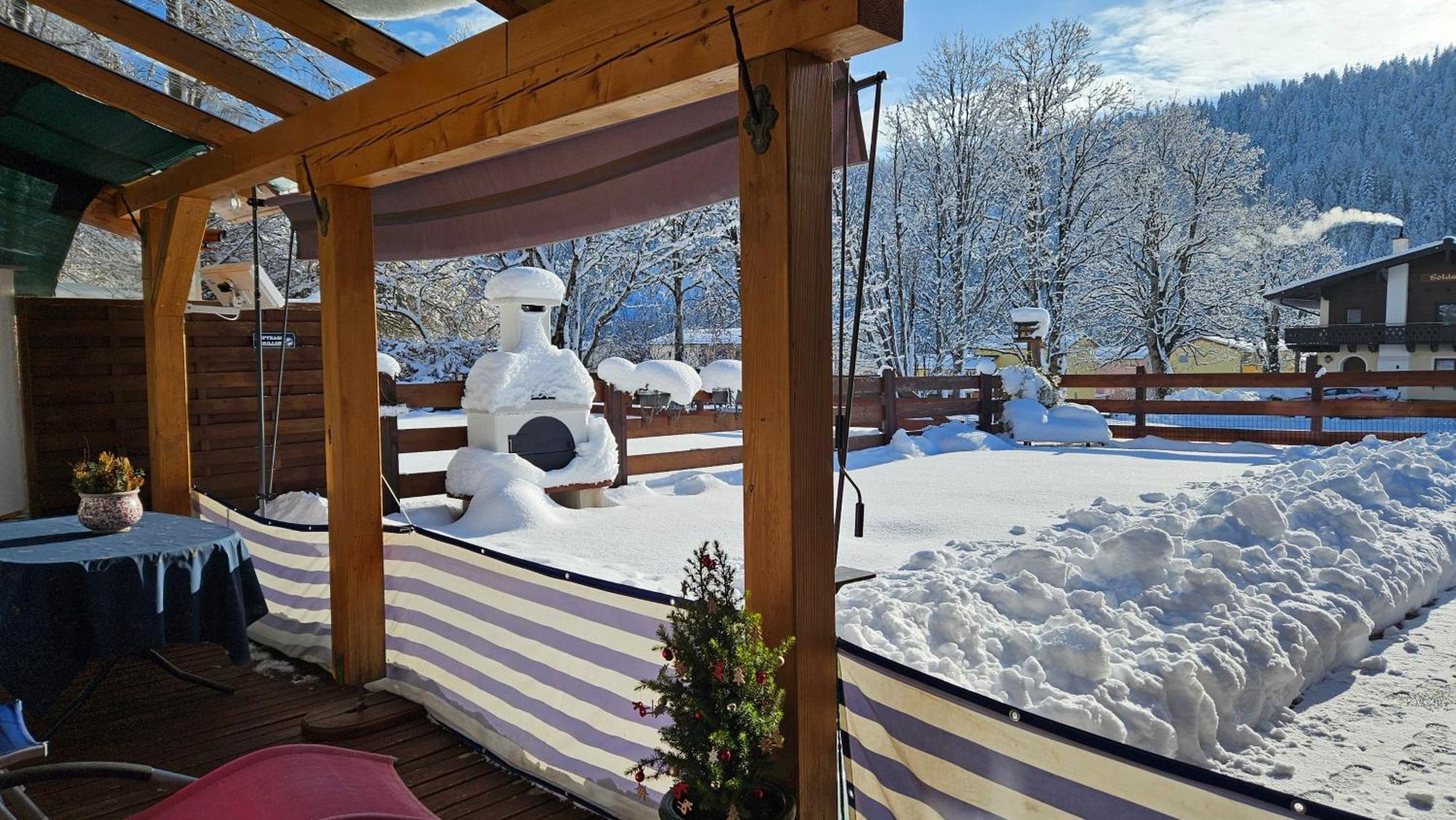 Bergidyll Top 1 Gartenwohnung Ramsau am Dachstein Bagian luar foto